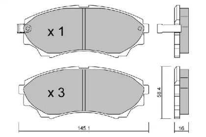 AISIN BPFO-1909